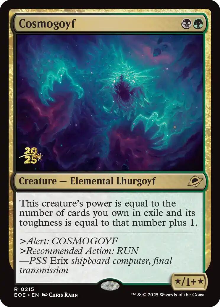 Cosmogoyf [Edge of Eternities Prerelease Promos] | Black Swamp Games
