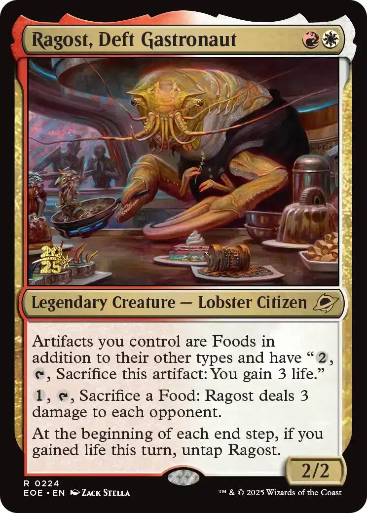 Ragost, Deft Gastronaut [Edge of Eternities Prerelease Promos] | Black Swamp Games