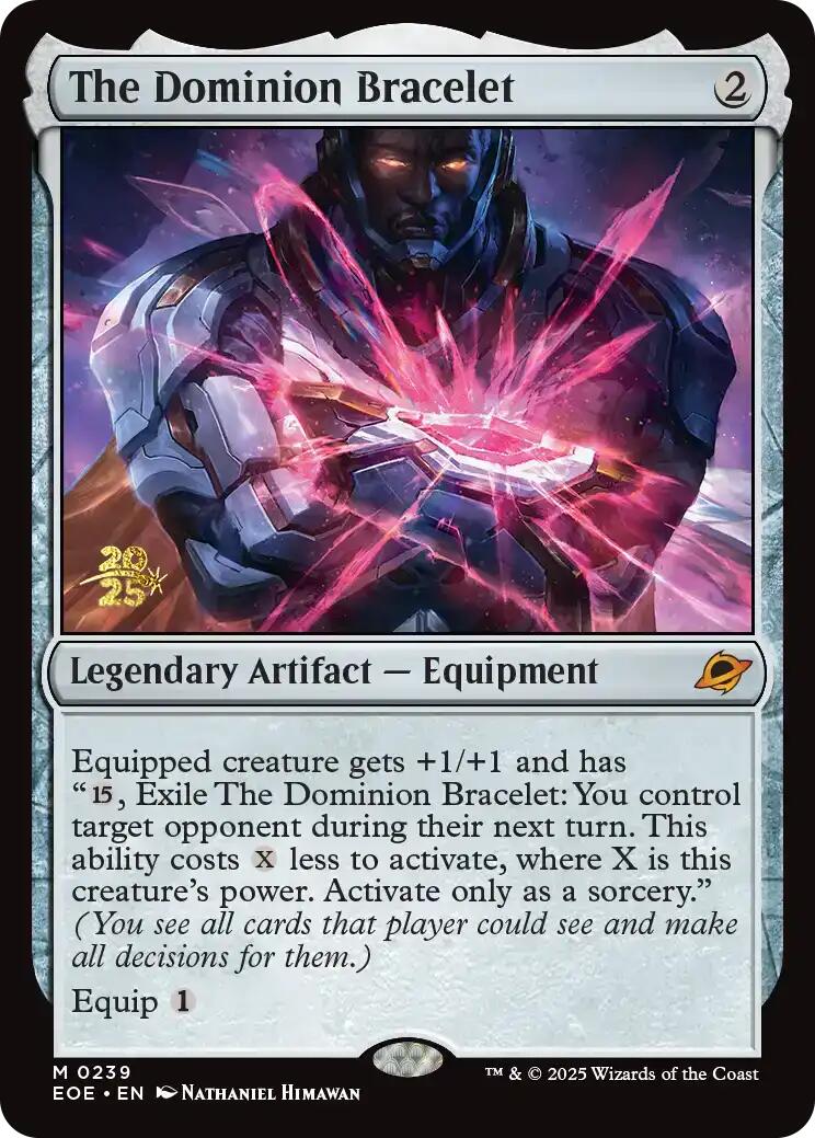 The Dominion Bracelet [Edge of Eternities Prerelease Promos] | Black Swamp Games