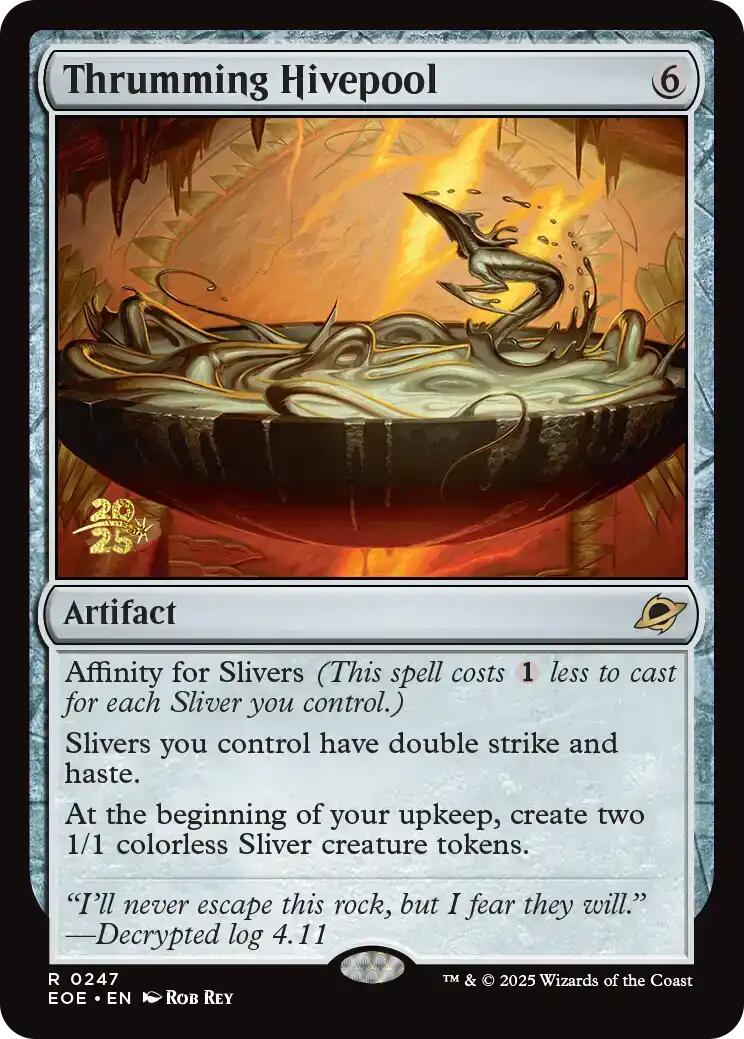 Thrumming Hivepool [Edge of Eternities Prerelease Promos] | Black Swamp Games