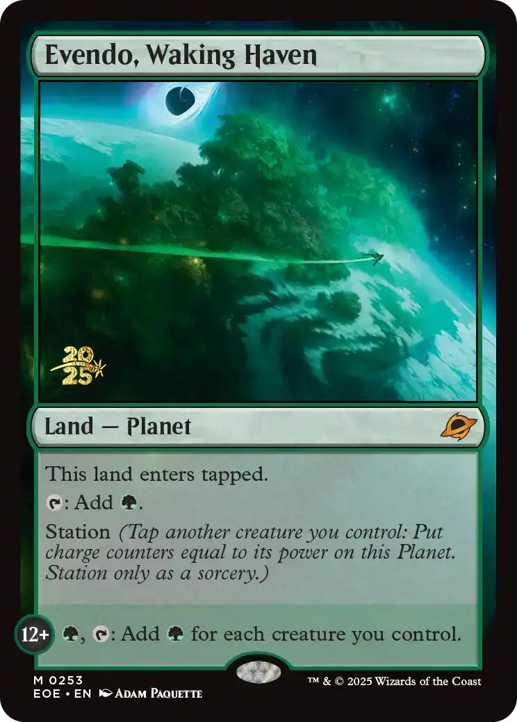 Evendo, Waking Haven [Edge of Eternities Prerelease Promos] | Black Swamp Games