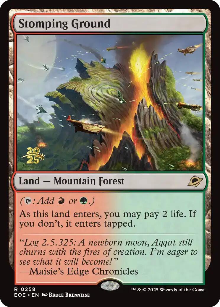 Stomping Ground [Edge of Eternities Prerelease Promos] | Black Swamp Games