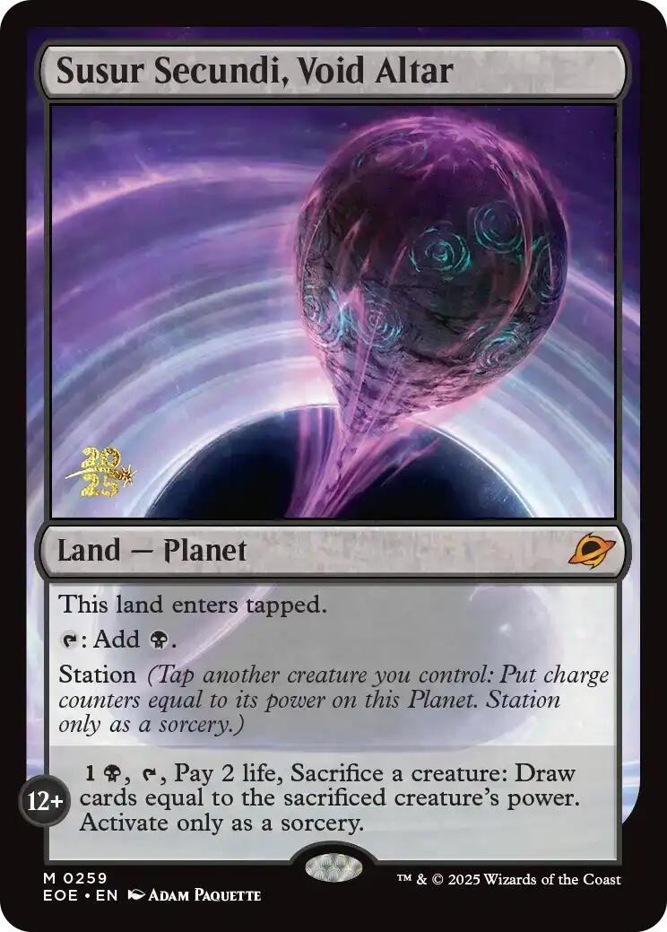 Susur Secundi, Void Altar [Edge of Eternities Prerelease Promos] | Black Swamp Games