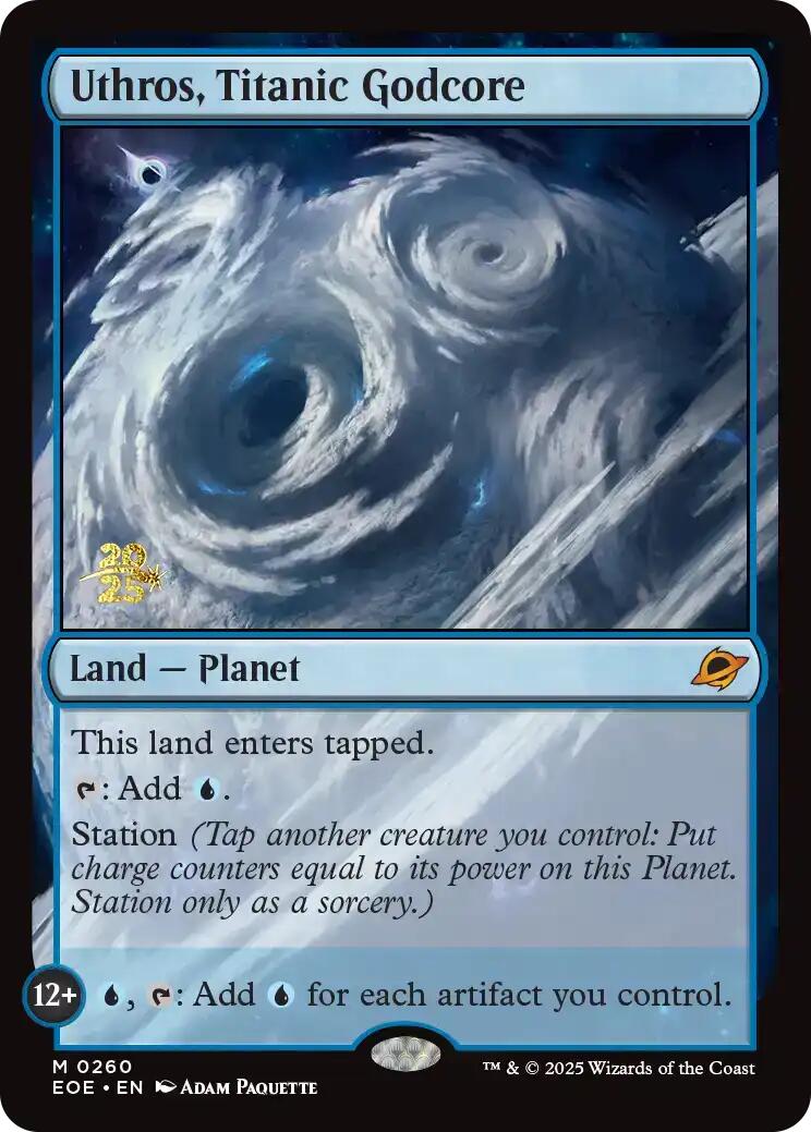 Uthros, Titanic Godcore [Edge of Eternities Prerelease Promos] | Black Swamp Games