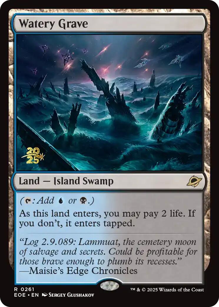Watery Grave [Edge of Eternities Prerelease Promos] | Black Swamp Games