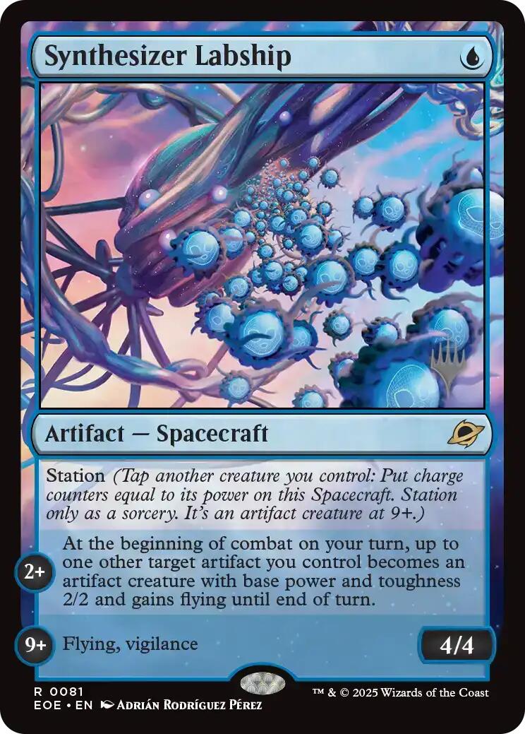 Synthesizer Labship [Edge of Eternities Promo Pack] | Black Swamp Games