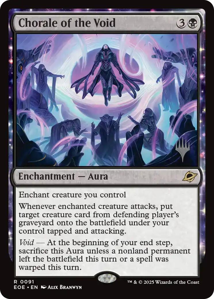 Chorale of the Void [Edge of Eternities Promo Pack] | Black Swamp Games