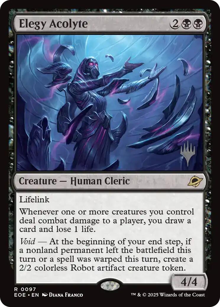 Elegy Acolyte [Edge of Eternities Promo Pack] | Black Swamp Games