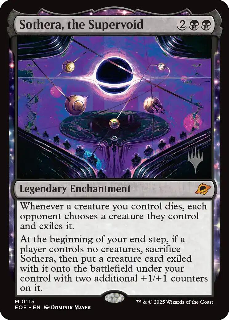 Sothera, the Supervoid [Edge of Eternities Promo Pack] | Black Swamp Games