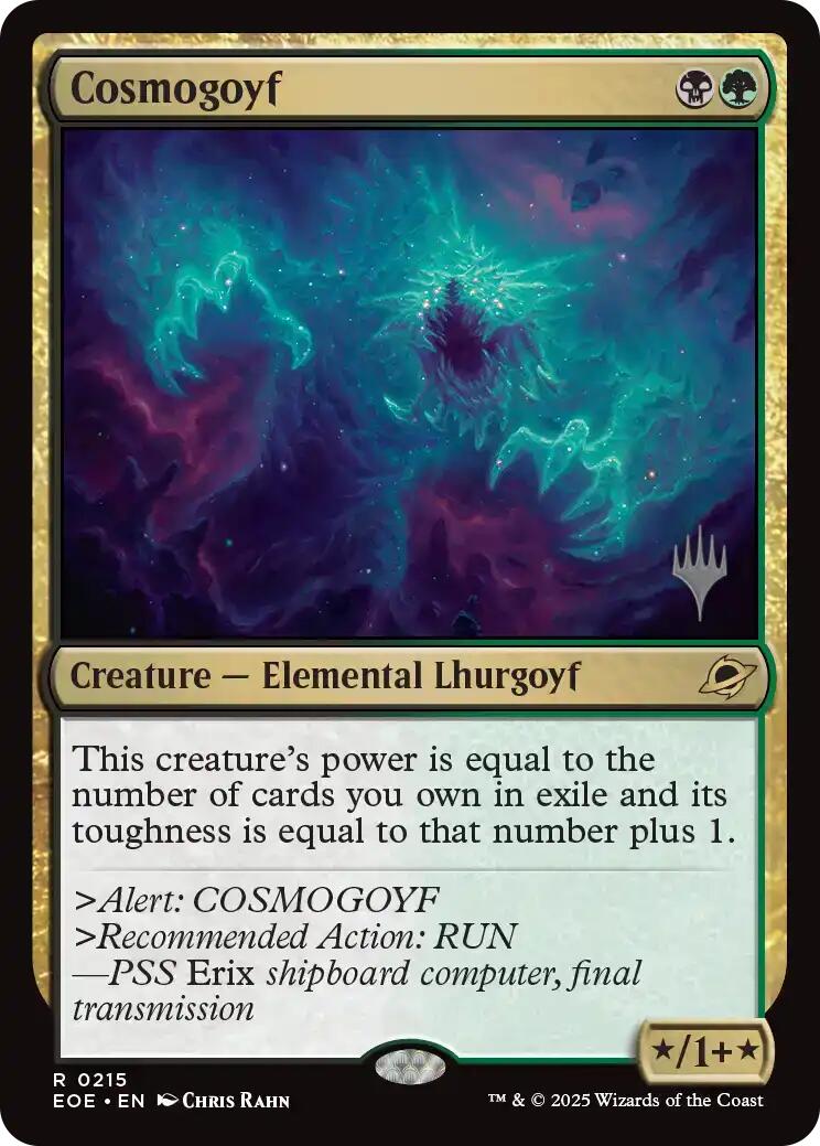 Cosmogoyf [Edge of Eternities Promo Pack] | Black Swamp Games