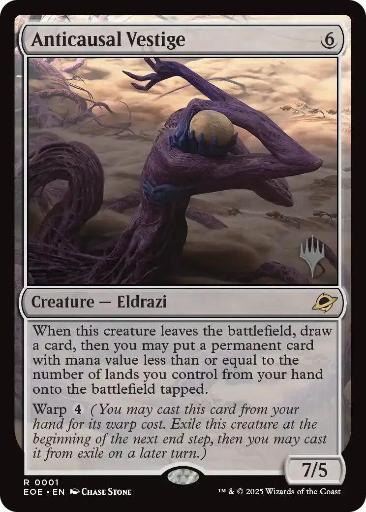 Anticausal Vestige [Edge of Eternities Promo Pack] | Black Swamp Games