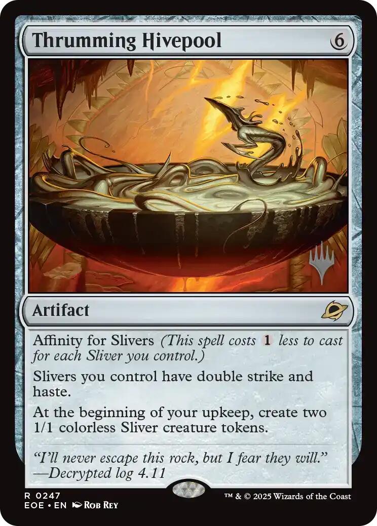 Thrumming Hivepool [Edge of Eternities Promo Pack] | Black Swamp Games