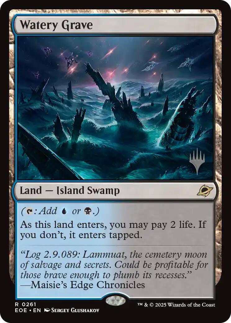 Watery Grave [Edge of Eternities Promo Pack] | Black Swamp Games