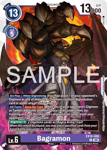 Bagramon [EX10-056] [Sinister Order] | Black Swamp Games