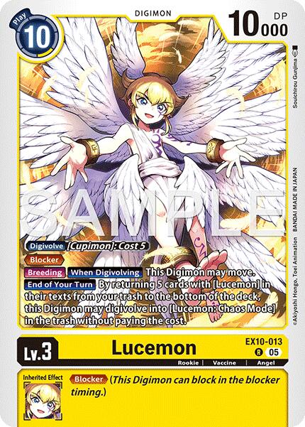 Lucemon [EX10-013] [Sinister Order] | Black Swamp Games