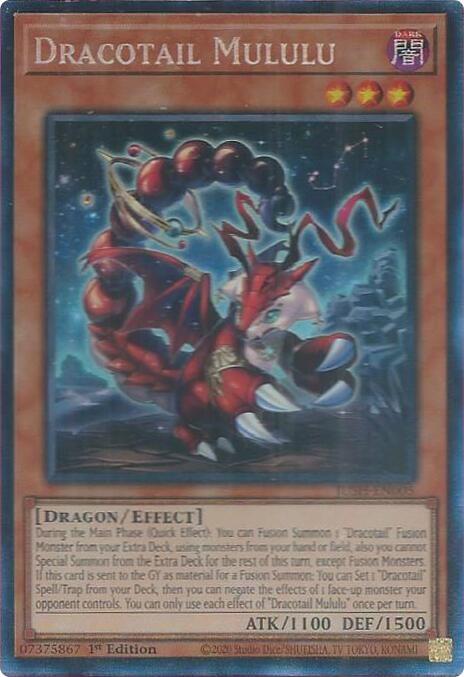 Dracotail Mululu (CR) [JUSH-EN005] Collector's Rare | Black Swamp Games
