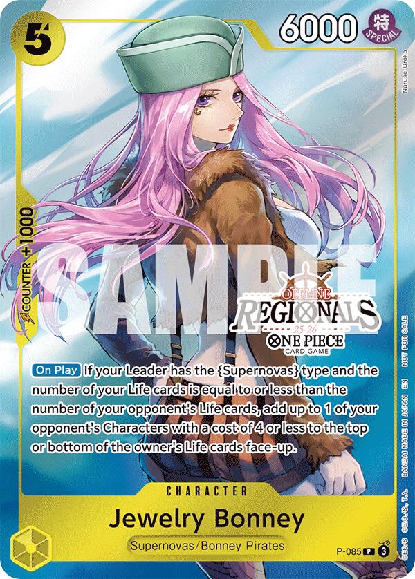 Jewelry Bonney (Offline Regional Participation Pack 2025 Vol.2) [One Piece Promotion Cards] | Black Swamp Games