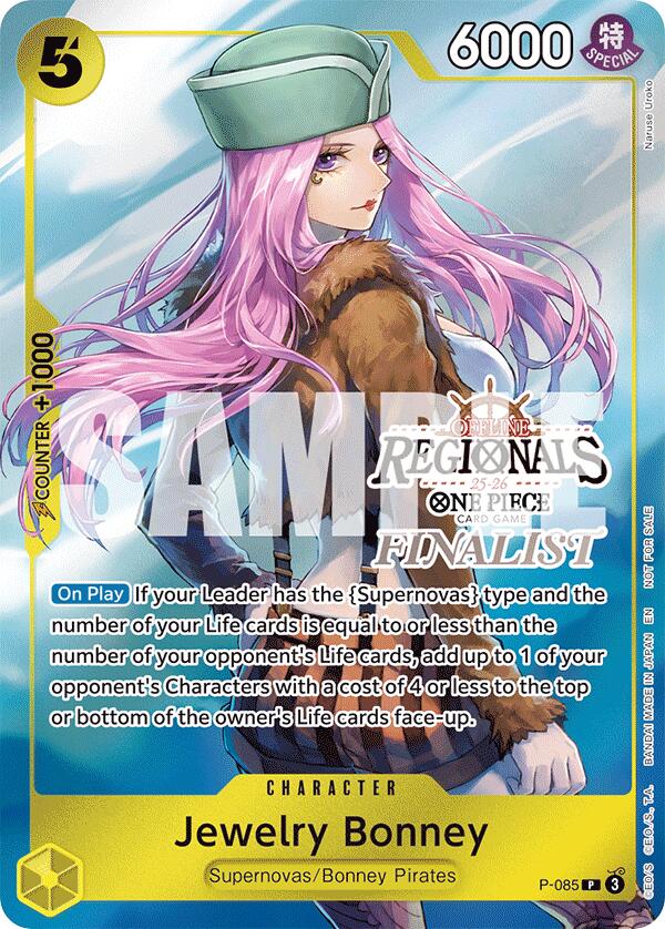 Jewelry Bonney (Offline Regional Finalist Card Set 2025 Vol.2) [One Piece Promotion Cards] | Black Swamp Games