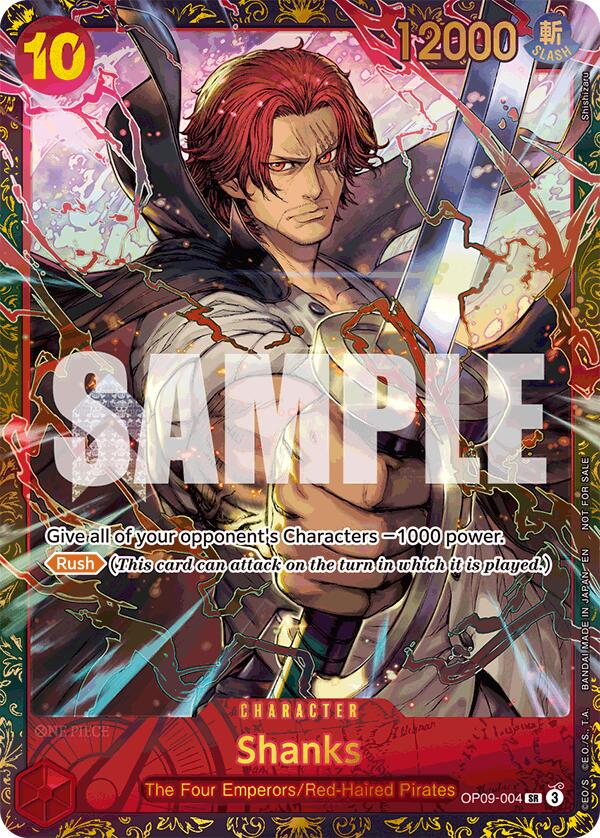 Shanks (Championship 25-26 Offline Regionals Season 2) [One Piece Promotion Cards] | Black Swamp Games