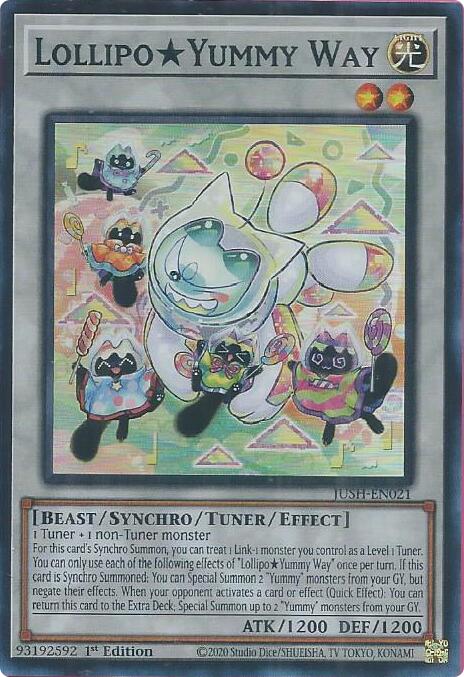 LollipoYummy Way (Super Rare) [JUSH-EN021] Super Rare | Black Swamp Games