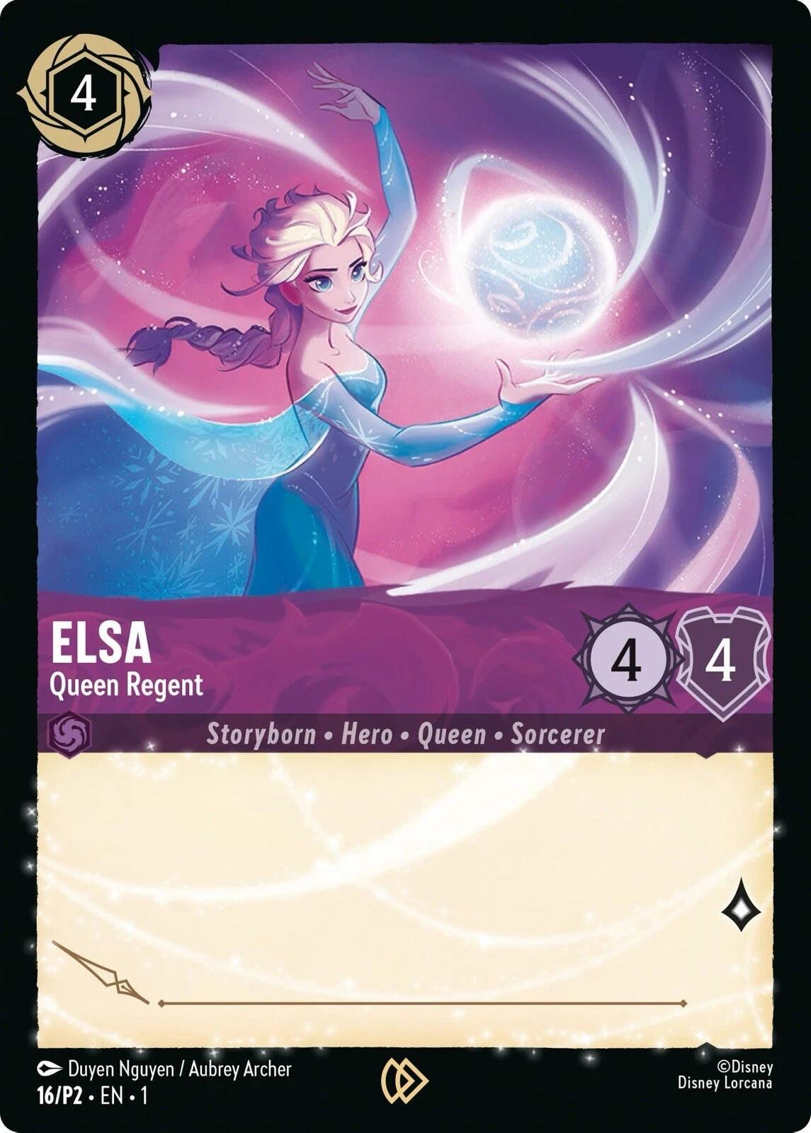 Elsa - Queen Regent (16/P2) [Promo Cards] | Black Swamp Games