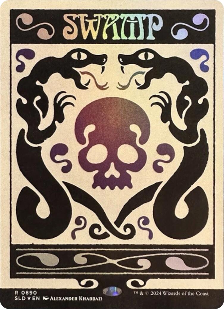 Swamp (0890) (Rainbow Foil) [Secret Lair Drop Series] | Black Swamp Games