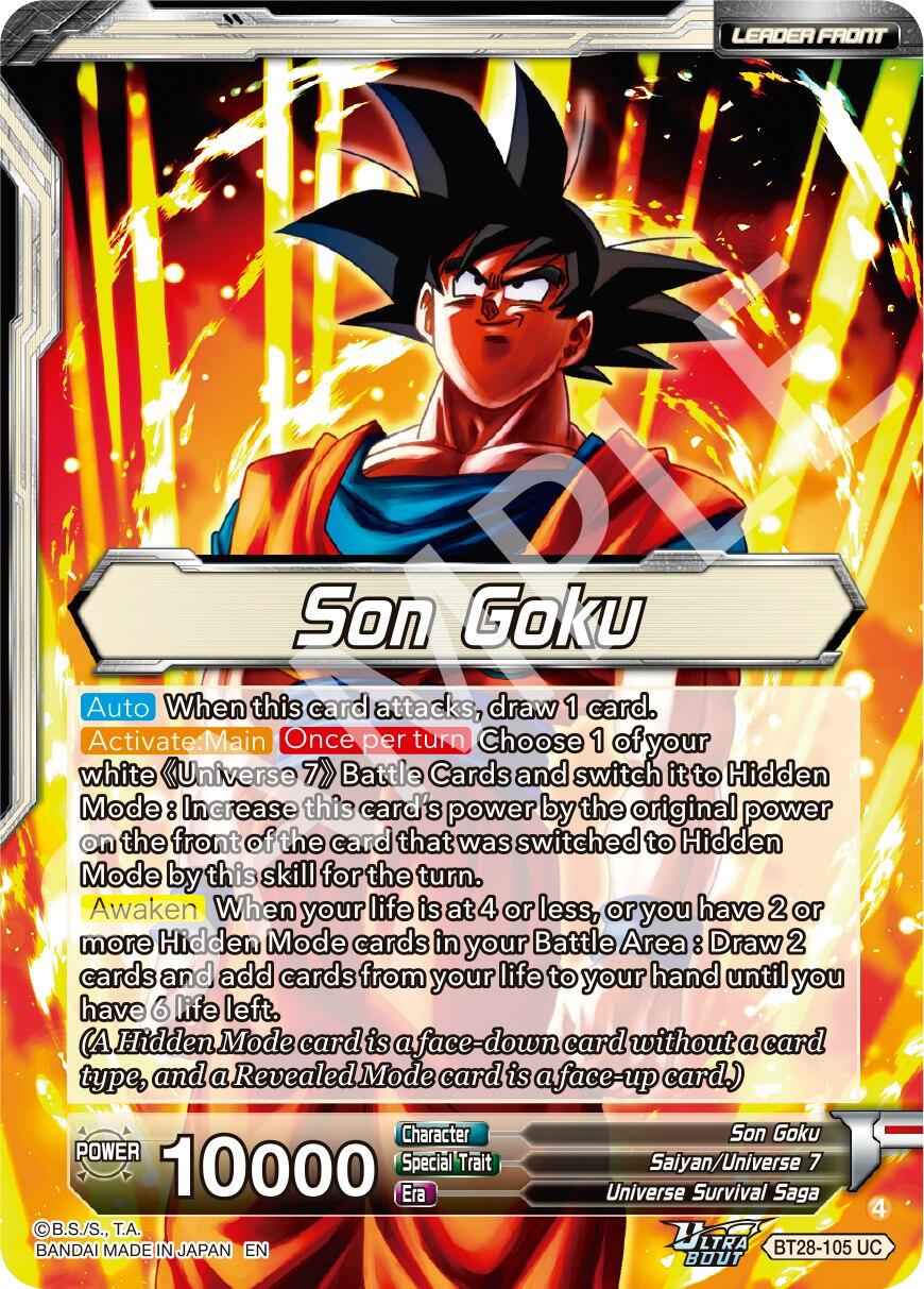 Son Goku // SSG Son Goku, Crimson Power (BT28-105) [Prismatic Clash] | Black Swamp Games