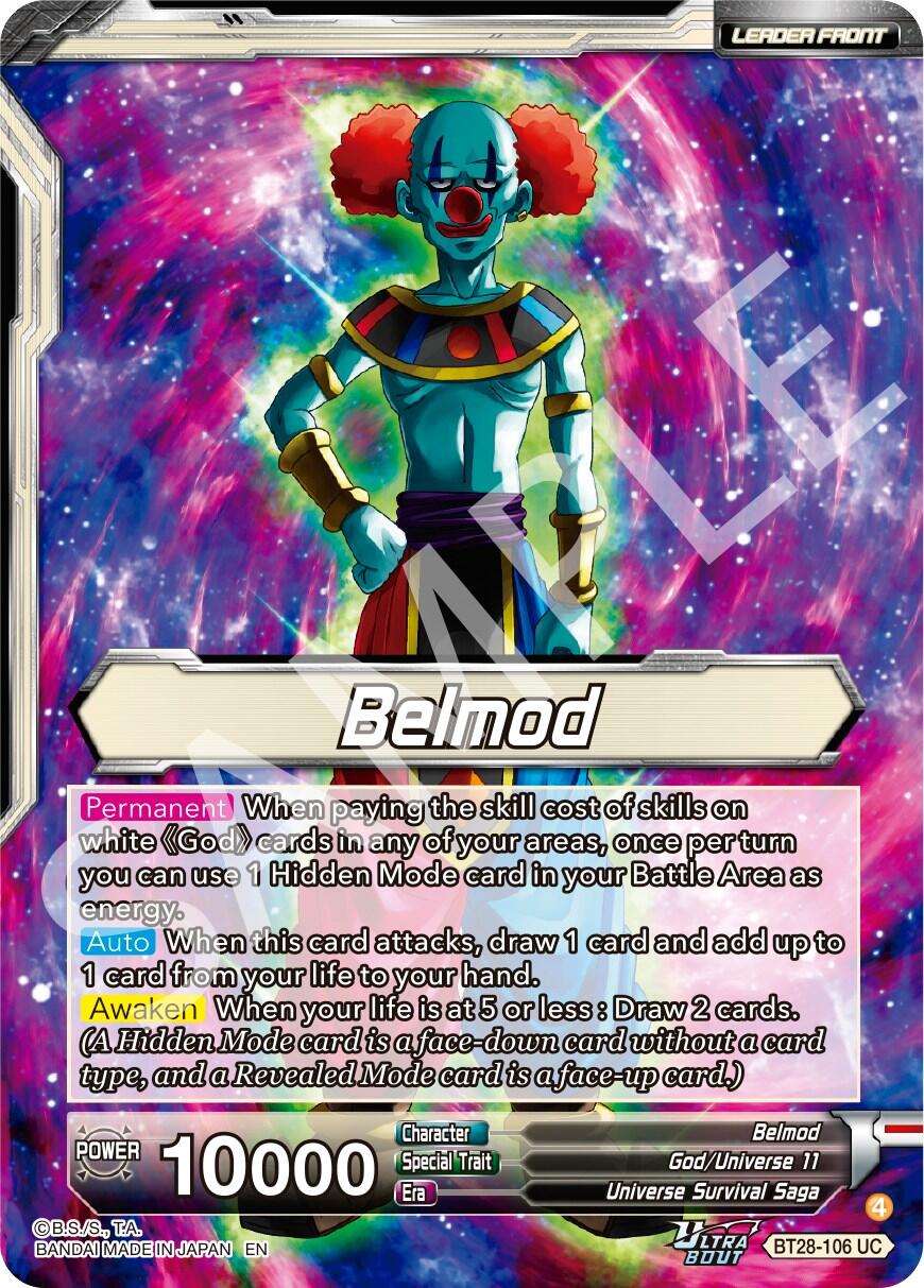 Belmod // Belmod, God of Destruction (BT28-106) [Prismatic Clash] | Black Swamp Games