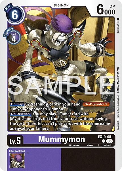 Mummymon [EX10-051] [Sinister Order] | Black Swamp Games