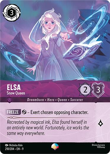 Elsa - Snow Queen (Epic) (210/204) [Fabled] | Black Swamp Games