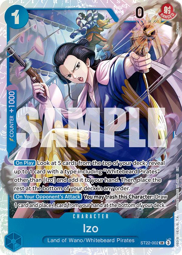 Izo [Starter Deck: Ace & Newgate] | Black Swamp Games