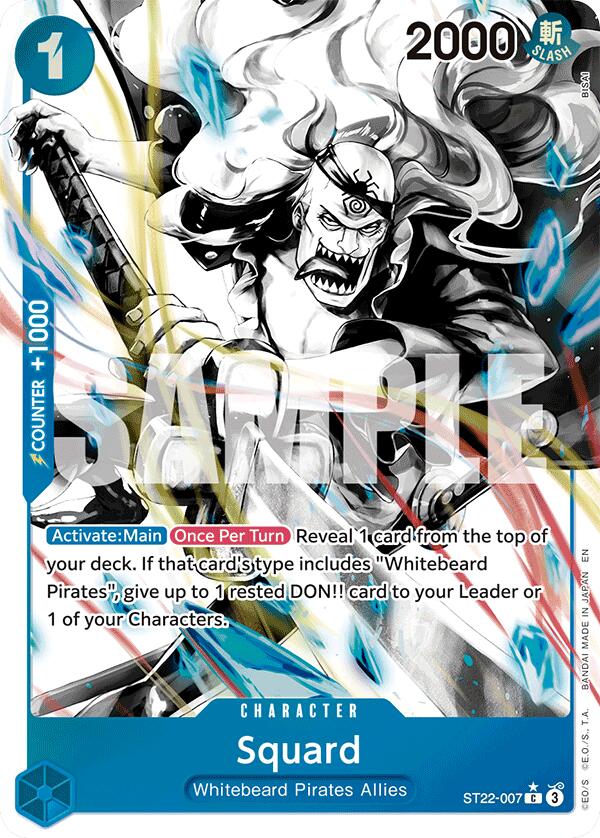 Squard (Parallel) [Starter Deck: Ace & Newgate] | Black Swamp Games