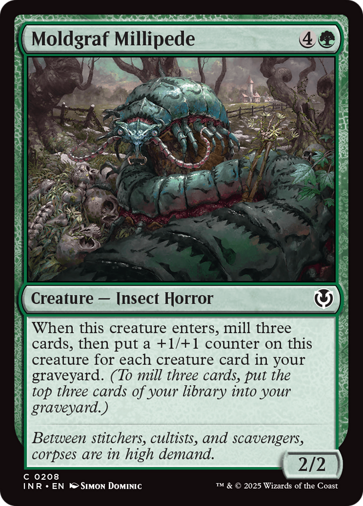 Moldgraf Millipede [Innistrad Remastered] | Black Swamp Games