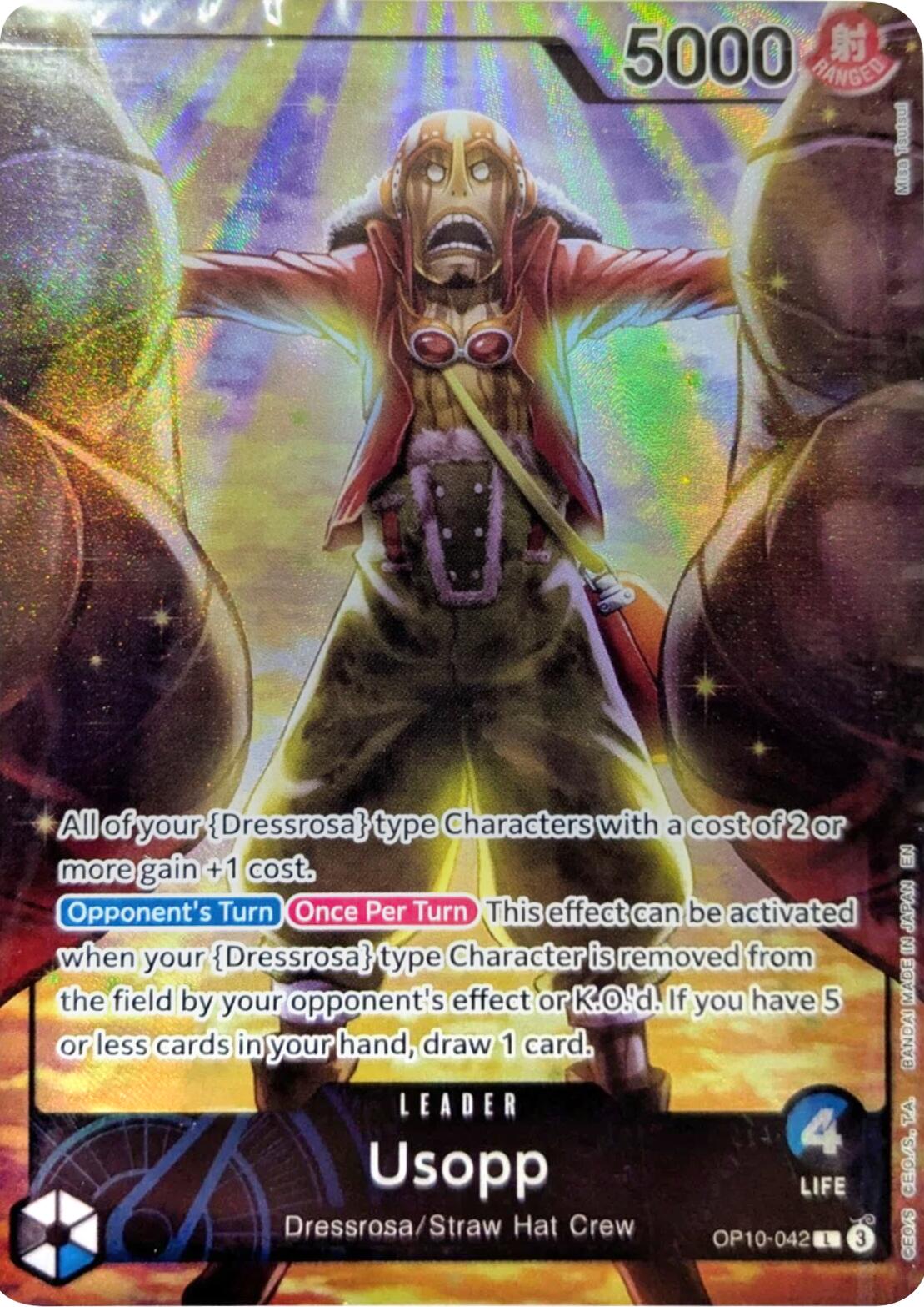 Usopp (Official Playmat -Limited Edition Vol. 3-) [One Piece Promotion Cards] | Black Swamp Games