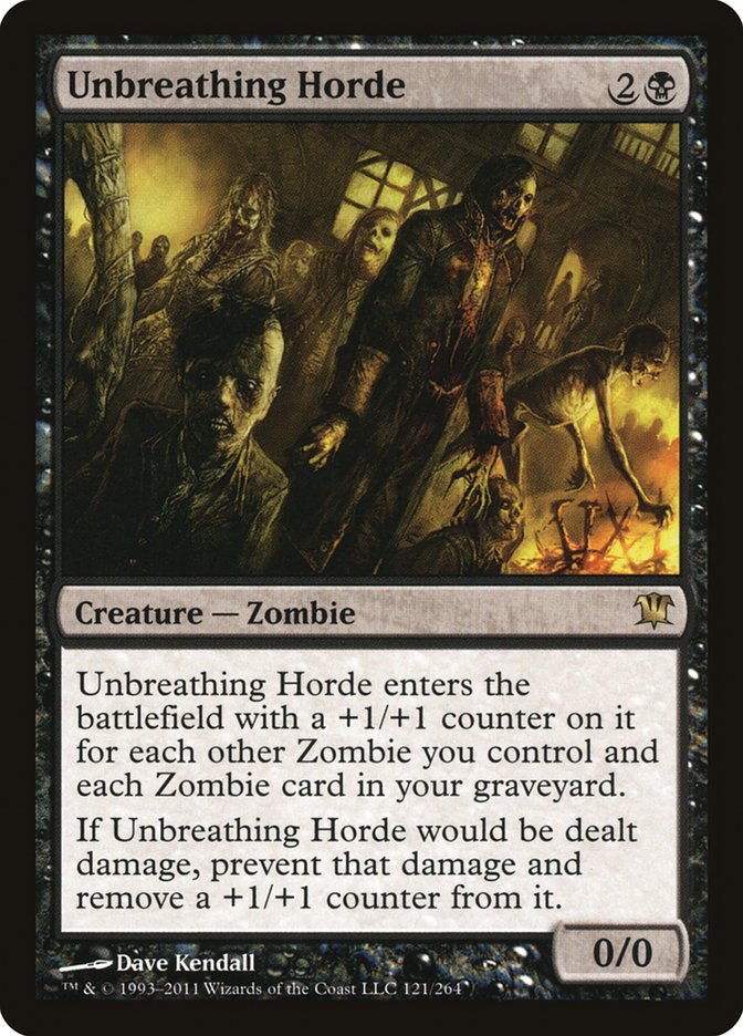 Unbreathing Horde [Innistrad] | Black Swamp Games