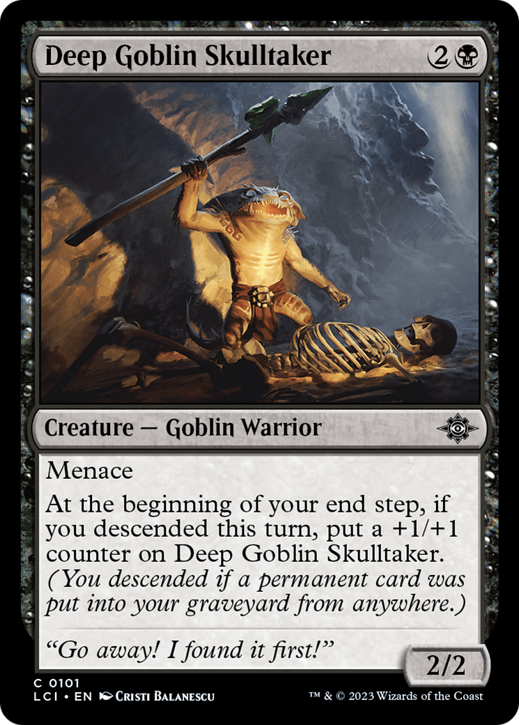 Deep Goblin Skulltaker [The Lost Caverns of Ixalan] | Black Swamp Games