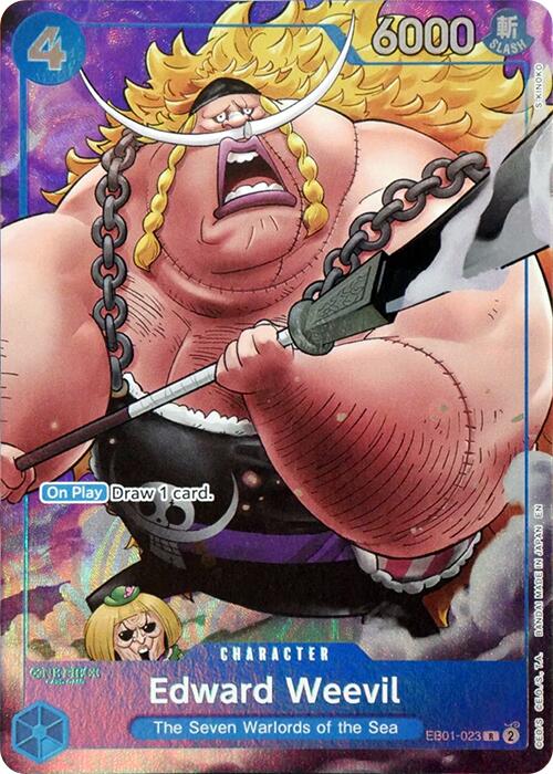 Edward Weevil (Seven Warlords of the Sea Binder Set) [One Piece Promotion Cards] | Black Swamp Games