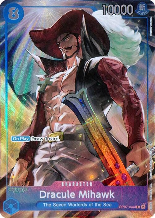 Dracule Mihawk (Seven Warlords of the Sea Binder Set) [One Piece Promotion Cards] | Black Swamp Games