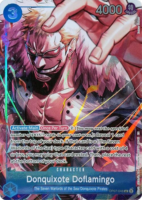 Donquixote Doflamingo (Seven Warlords of the Sea Binder Set) [One Piece Promotion Cards] | Black Swamp Games