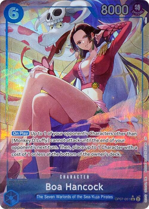 Boa Hancock (Seven Warlords of the Sea Binder Set) (Alternate Art) [One Piece Promotion Cards] | Black Swamp Games