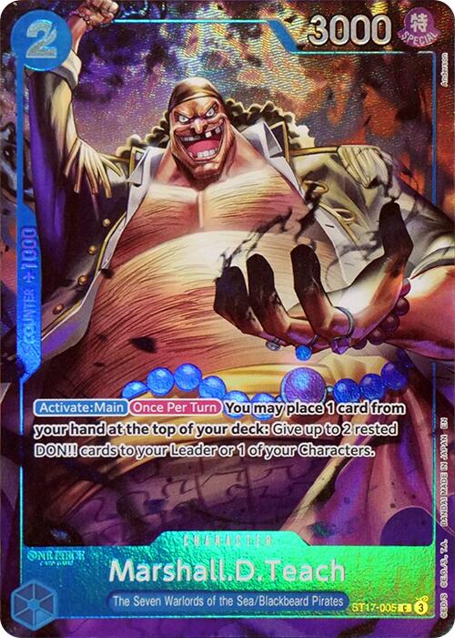 Marshall.D.Teach (Seven Warlords of the Sea Binder Set) [One Piece Promotion Cards] | Black Swamp Games