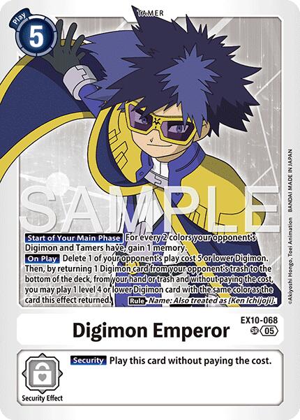 Digimon Emperor [EX10-068] [Sinister Order] | Black Swamp Games