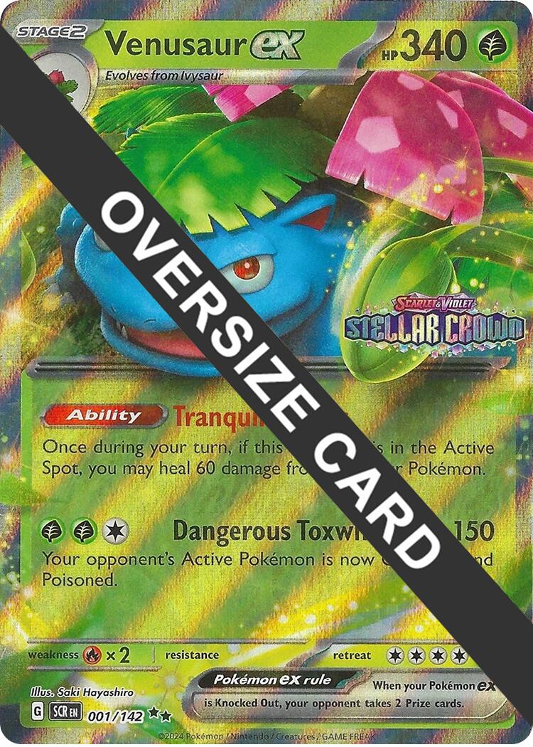 Venusaur ex (001/142) (Jumbo Card) [Miscellaneous Cards] | Black Swamp Games