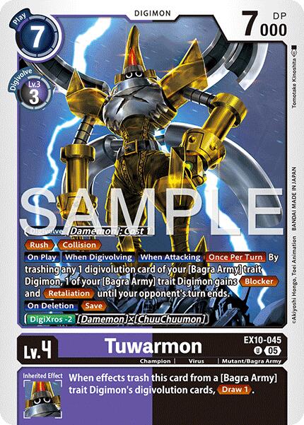 Tuwarmon [EX10-045] [Sinister Order] | Black Swamp Games