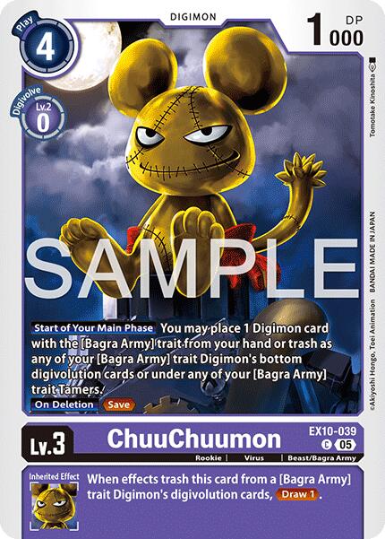 ChuuChuumon [EX10-039] [Sinister Order] | Black Swamp Games