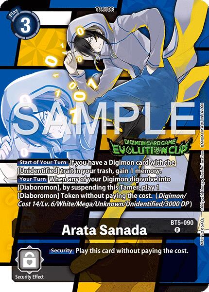 Arata Sanada [BT5-090] (Evolution Cup 2025 Vol. 2) [Promotional Cards] | Black Swamp Games
