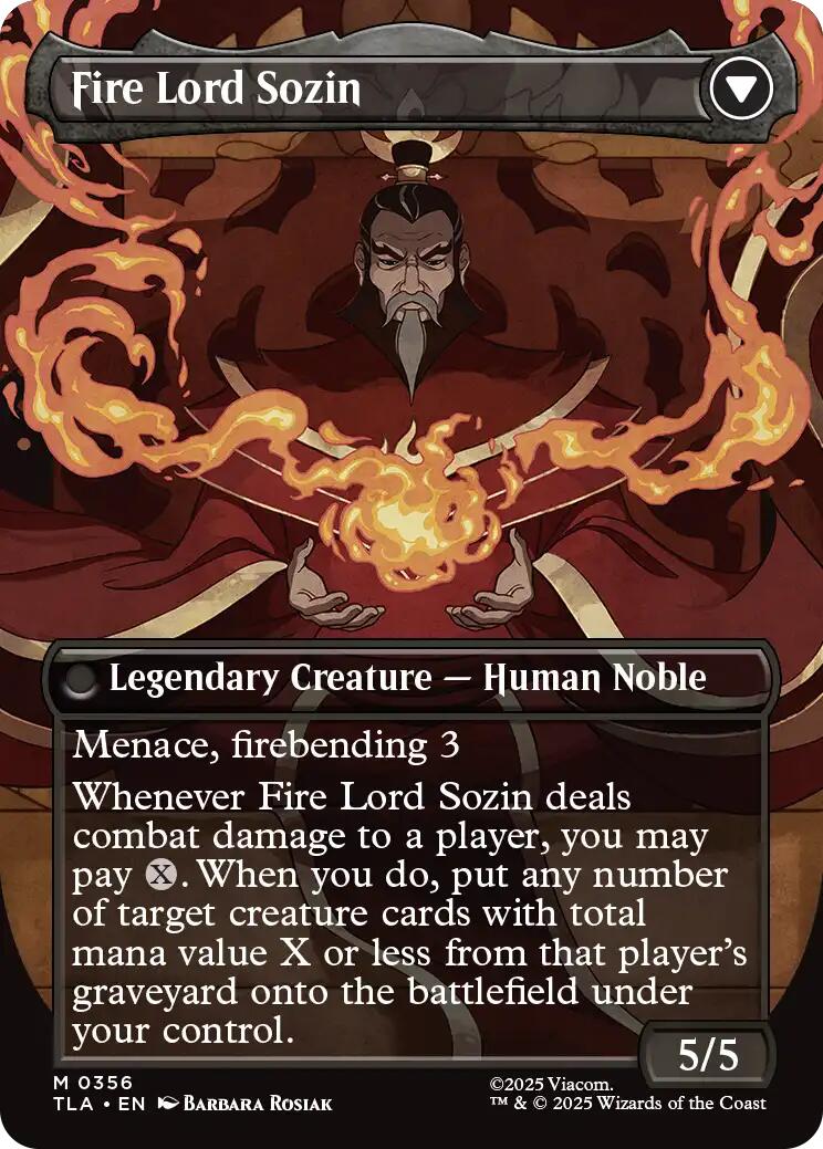The Rise of Sozin (Borderless) [Avatar: The Last Airbender] | Black Swamp Games
