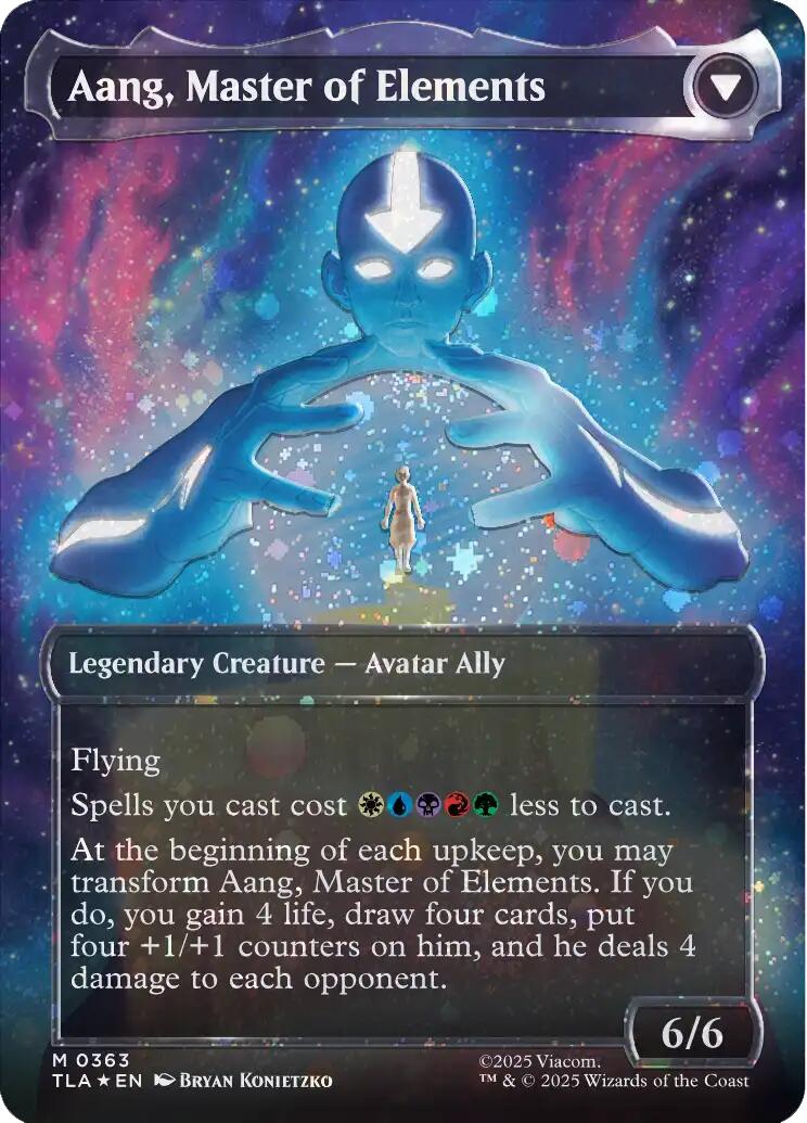 Avatar Aang (Raised Foil) [Avatar: The Last Airbender] | Black Swamp Games