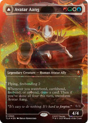 Avatar Aang (Raised Foil) [Avatar: The Last Airbender] | Black Swamp Games