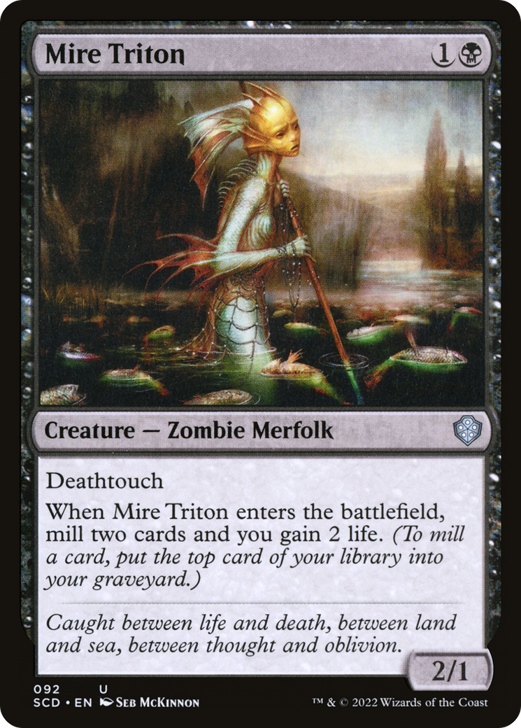 Mire Triton [Starter Commander Decks] | Black Swamp Games